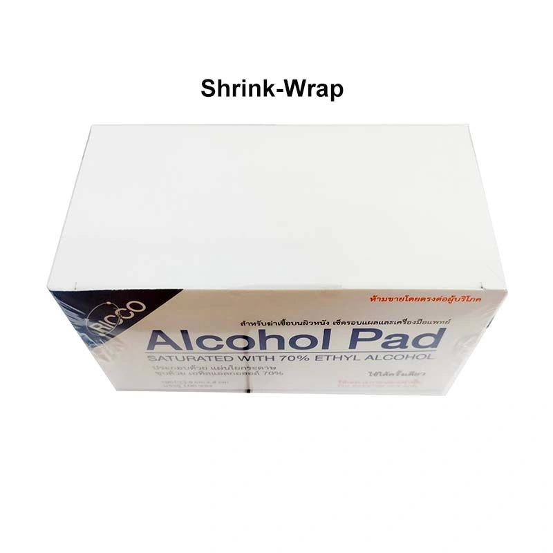 2024 Medical 70% Ethyl Alcohol Pads 8X4cm Sterile Isopropyl Alcohol Prep Pad for Disinfection Use