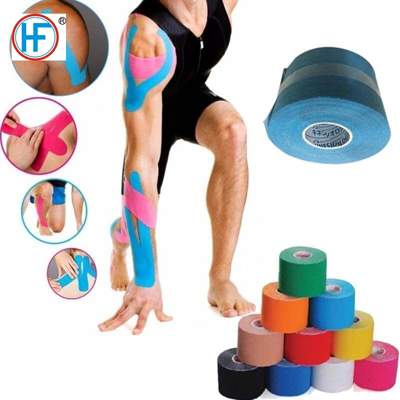 Physical Therapy Cotton Waterproof Sport Elastic Adhesive Kinesiology Tape