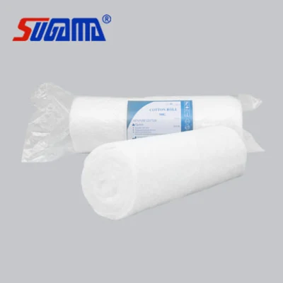 100% Natural absorbente quirúrgica previa al corte de rollo de algodón al por mayor