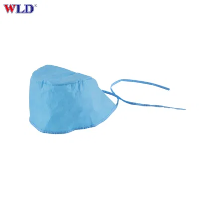 Tira Tejida desechables tapa tapa de culata Bouffant Clip Cabello Médico Quirúrgico de la Red Hat
