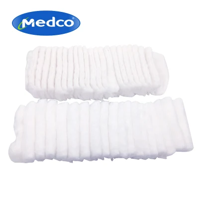 El algodón absorbente desechable Zig-Zag quirúrgico Zig-Zag algodón