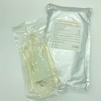 Bolsa de sangre 450ML 500ml Single Doble Triple cuádruple