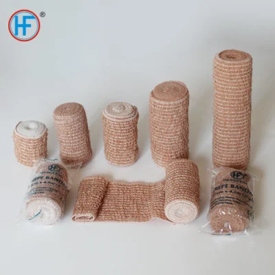 Factory Direct algodón de alta calidad piel duradera Color crepe elástico Venda