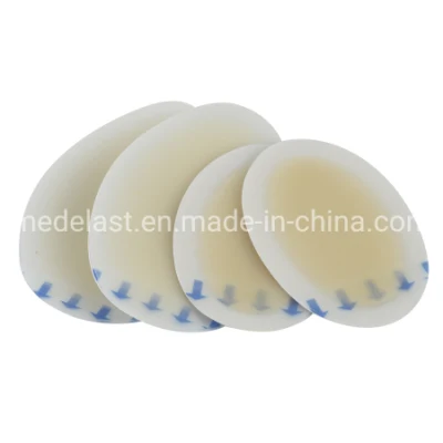 Medical hidrocoloide herida bordeado de yeso, 36x62mm