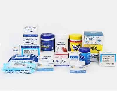 Alcohol isopropílico almohadilla hisopo de alcohol Equipo médico