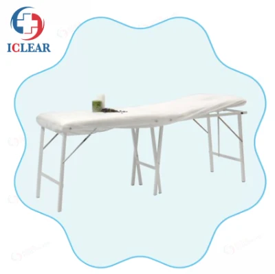 precio de fábrica Hospital desechable Azul sábanas no tejidas Blanco PP Cubierta de cama