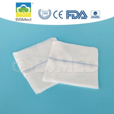 Algodón absorbente desechable aprobado por la CE ISO hisopo con/sin gasa Rayos X.