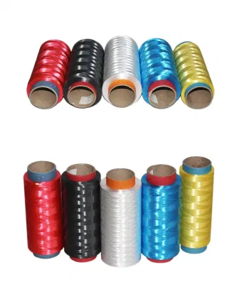 Hilo de polietileno de peso molecular ultra alto