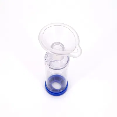 Medmount Medical Soft 175ml Máscara de silicona/PVC Cámara espaciadora de aerosol de asma de plástico antiestático con CE/ISO