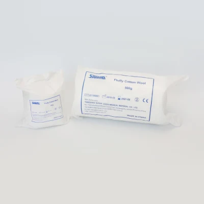 Absorbente de médicos de rollo de gasa de algodón estéril