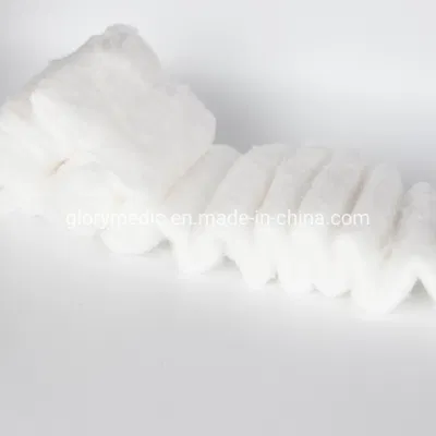 100% algodón, naturalmente, la suavidad y absorbente de algodón en zig-zag