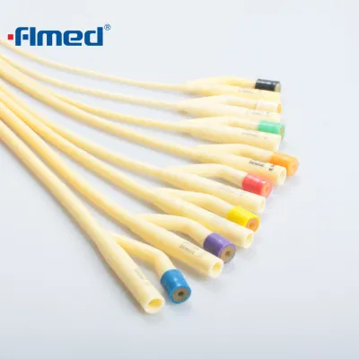 2-Way Foley Catheter 100% Silicone Latex Foley Catheter with Silicone Coated Urinary Catheter
&lt;br /&gt;Catéter Foley de doble vía 100% de silicona Catéter Foley de látex con revestimiento de silicona Catéter urinario