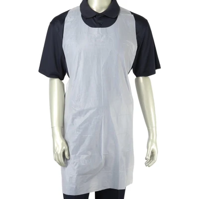 Nonwoven/PP+PE PP Sin Mangas desechables delantal para Medical