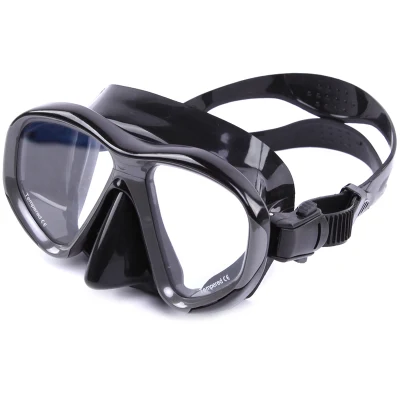 Señoras Popular Montar la correa de silicona suave de la FDA máscaras de buceo
