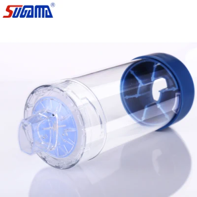 OEM Adulto Pediátrico Asma Cámara Aerosol espaciador Inhaler Aerocamera
