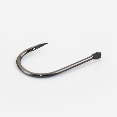 Hooks de Pesca al por mayor de Alta carbono Acero Hooks muy fuertes Pesca en el mar Hooks con camas de barda