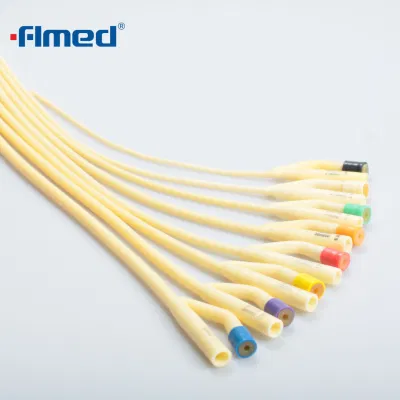 2-Way Foley Catheter 100% Silicone Latex Foley Catheter with Silicone Coated Urinary Catheter
&lt;br /&gt;Catéter Foley de doble vía 100% de silicona Catéter Foley de látex con revestimiento de silicona Catéter urinario