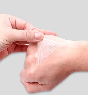 Suministro médico Apósito transparente desechable para cubrir y proteger el Herida después de la operación
