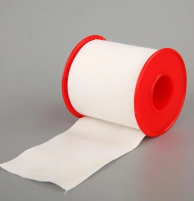 Yeso adhesivo Perforatd de óxido de zinc de alta calidad con plástico CE&amp;ISO Puede