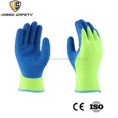 7g de hilo tejido industrial de la mano de obra puntos de PVC de seguridad de tejido de algodón Guantes de trabajo