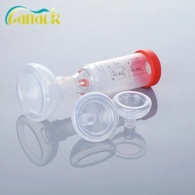 precio de fábrica, el inhalador para el asma de la cámara de inhalación de aerosoles, el espaciador con máscara