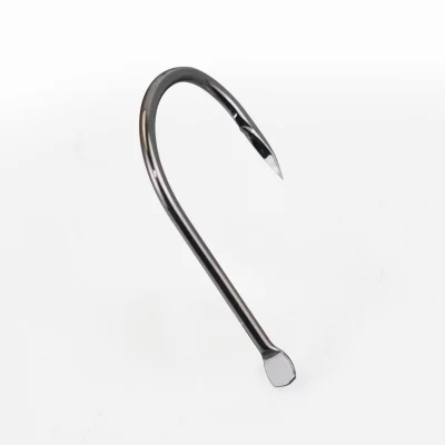 Hooks de Pesca al por mayor de Alta carbono Acero Hooks muy fuertes Pesca en el mar Hooks con camas de barda