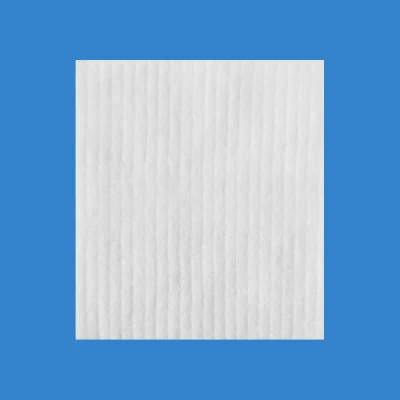 Premium exfoliate Square Distinct Raised Textured Surface Super Soft Absorbent Almohadilla de algodón desechable y biodegradable resistente y suave sin pelusa hipoalergénica