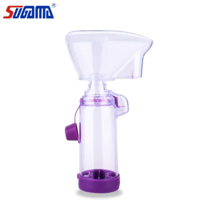 OEM Adulto Pediátrico Asma Cámara Aerosol espaciador Inhaler Aerocamera