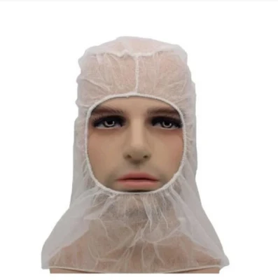 Cubierta de la cubierta de la cara desechable Gorros de astronauta no tejidos Gorra desechable