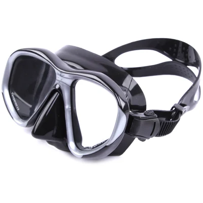Señoras Popular Montar la correa de silicona suave de la FDA máscaras de buceo