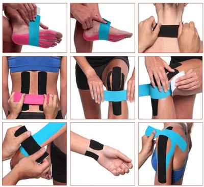 Camo Deportes cinta muscular Kinesio Tape cinta Kinesiología precortadas