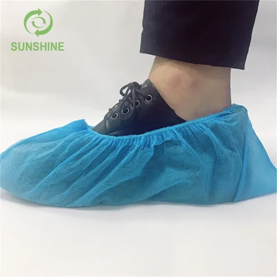 Varios Color PP Nonwoven biodegradables desechables cubrezapatos