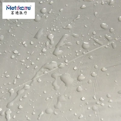 Nonwoven/PP+PE PP Sin Mangas desechables delantal para Medical