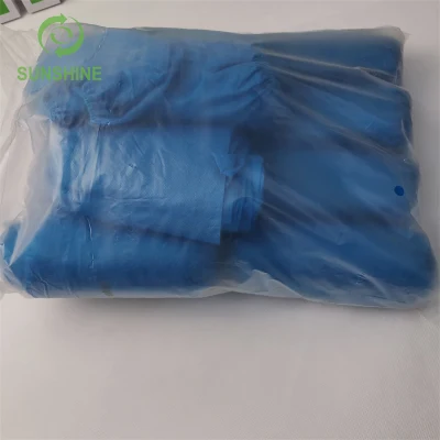 Varios Color PP Nonwoven biodegradables desechables cubrezapatos