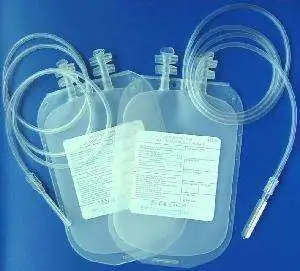 Bolsa de sangre Cpda desechables a prueba de manipulación segura Fácil de abrir
