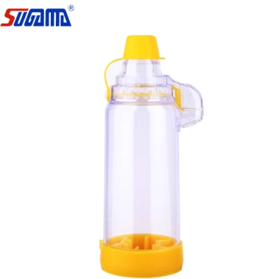 OEM Adulto Pediátrico Asma Cámara Aerosol espaciador Inhaler Aerocamera