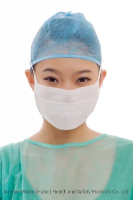 Mascarilla desechable no médica no tejida 3ply atado prevenir la contaminación Protección Máscara facial