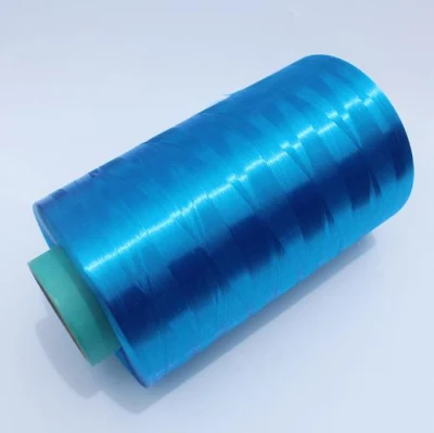 Hilo de polietileno de peso molecular ultra alto