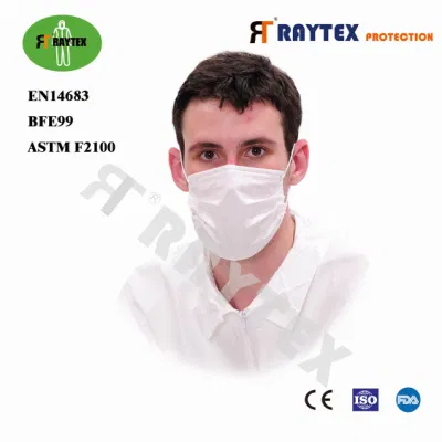El polvo de calidad superior Nonwoven desechables 3 -capas de máscara facial