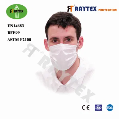 El polvo de calidad superior Nonwoven desechables 3 -capas de máscara facial