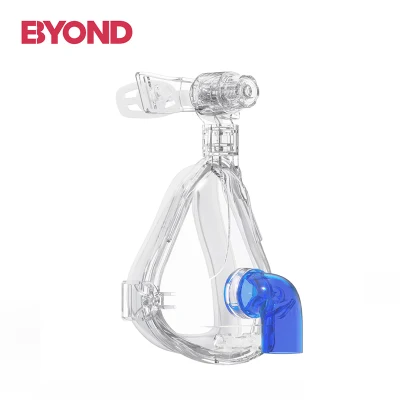 Portátil de silicona de Byond ICU de cara completa ventilación no invasiva Niv Bipap/CPAP máscara para respirador médico paciente Precio ventilador