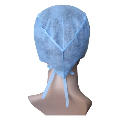 Otros consumibles médicos tapón quirúrgico Sombrero desechable con corbata
