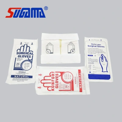 Mayorista de seguridad de protección guantes de látex Powered guantes quirúrgicos