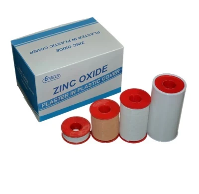 Cinta adhesiva para la piel de óxido de zinc Micropore impermeable