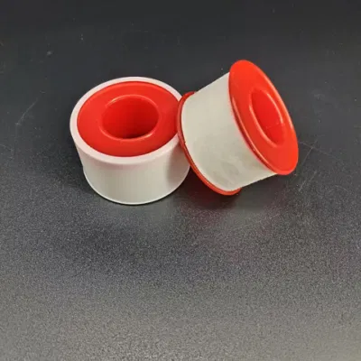 Adhesivo de óxido de zinc de alta calidad Perforatd yeso con CE &amp; ISO plástico pueden