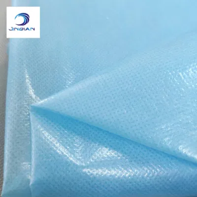 Traje de Protección médica Cirugía PP+PE tejido no tejido laminado no médico no Tela tejida tela protectora paño quirúrgico