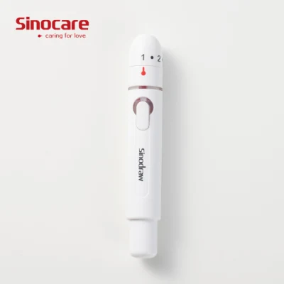 Tipo de pluma Sinocare colecta de sangre la sangre de la aguja o lanceta