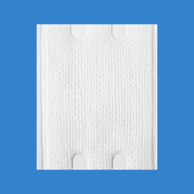 Premium exfoliate Square Distinct Raised Textured Surface Super Soft Absorbent Almohadilla de algodón desechable y biodegradable resistente y suave sin pelusa hipoalergénica