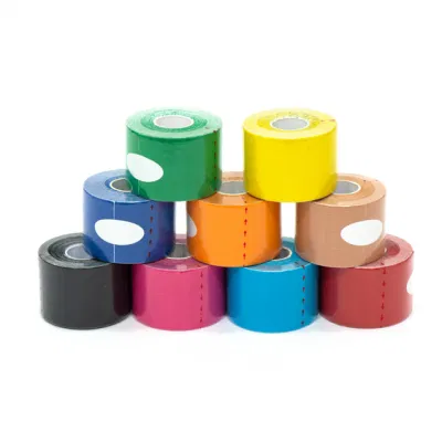 Cinta de Kinesiología Elástica de Algodón de Color Marrón (K-1)