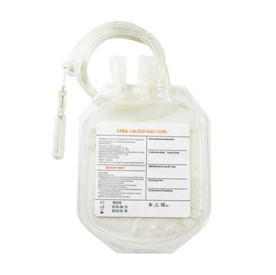 Bolsa de sangre desechable Individual/Doble/Triple/transferencia /cuádruples